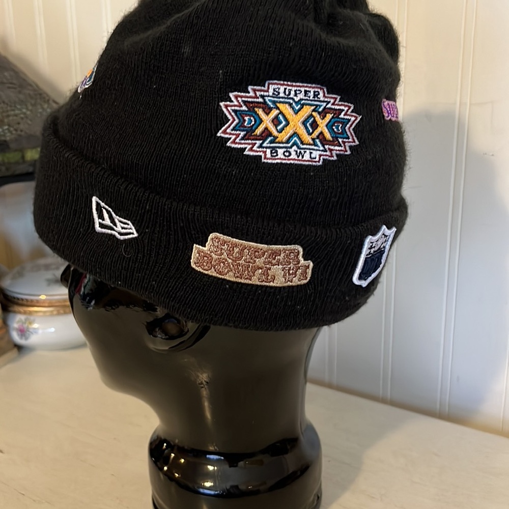 New Era Dallas Cowboys NFL 5X Super Bowl champions black beanie hat